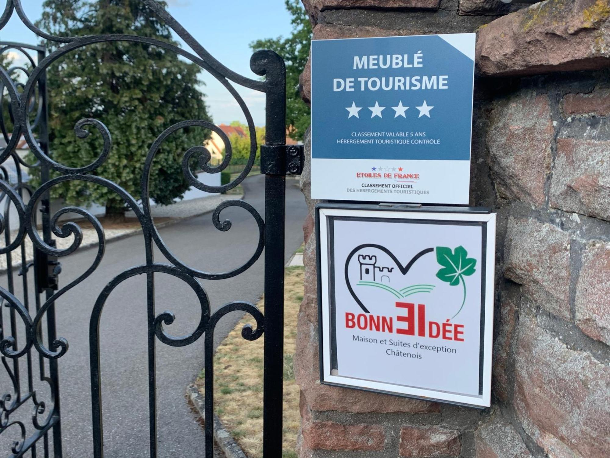 Bonne Idee - Suite Georges - Meuble De Tourisme 4 Etoiles Шатнуа Экстерьер фото